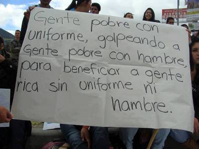 Pobres contra pobres