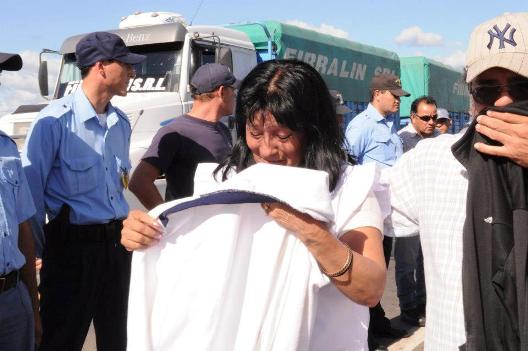 Represin a los docentes en el Chaco.