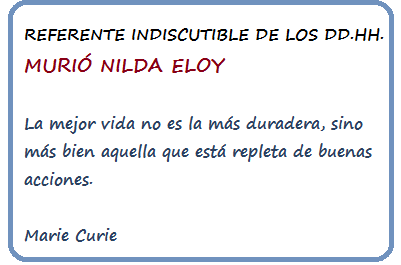 NILDA ELOY