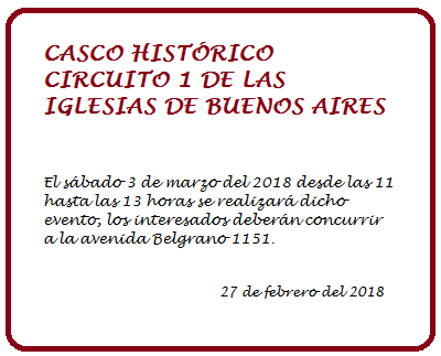 CASCO HIST?RICO IGLESIAS